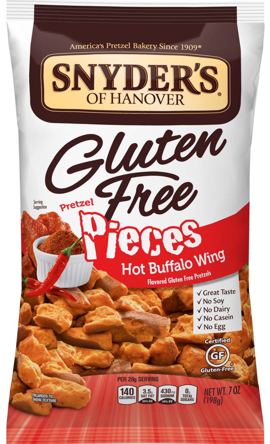 Gluten free pretzels snyder s of hanover