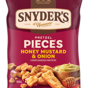 Honey Mustard & Onion Flavored Pretzel Pieces