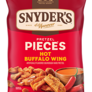 Hot Buffalo Wing Flavored Pretzel Pieces