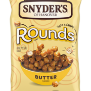 Butter Flavored Mini Pretzel Rounds