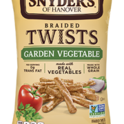 Snyder's of Hanover Garden Vegetable Braided Twists Package