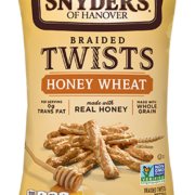 Snyder's of Hanover Honey Wheat Braided Twists Package