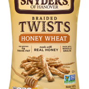 Snyder's of Hanover Honey Wheat Braided Twists Package