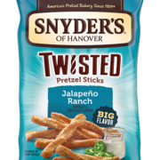 Jalapeño Ranch Flavored Pretzel Sticks